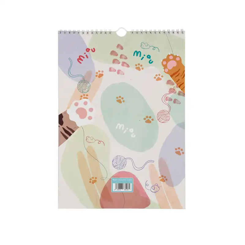 تقویم دیواری سال 1402 سم طرح Cat Lovers