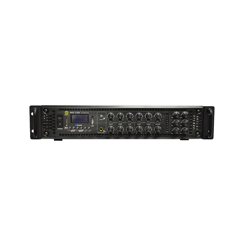 آمپلی فایر زیکو مدل اهمی ولتی PRO-1200