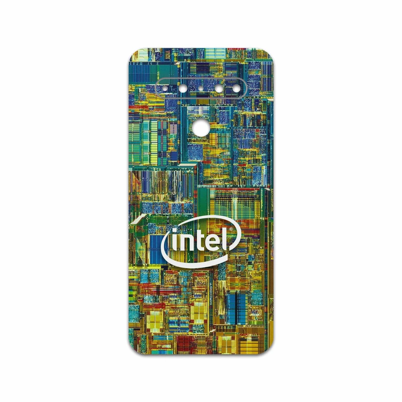 برچسب پوششی ماهوت مدل Intel Brand مناسب برای گوشی موبایل ال جی K61