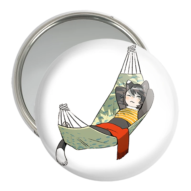 آینه جیبی خندالو مدل ایزوتسومی انیمه خوشمزه در سیاه چال کد 35884