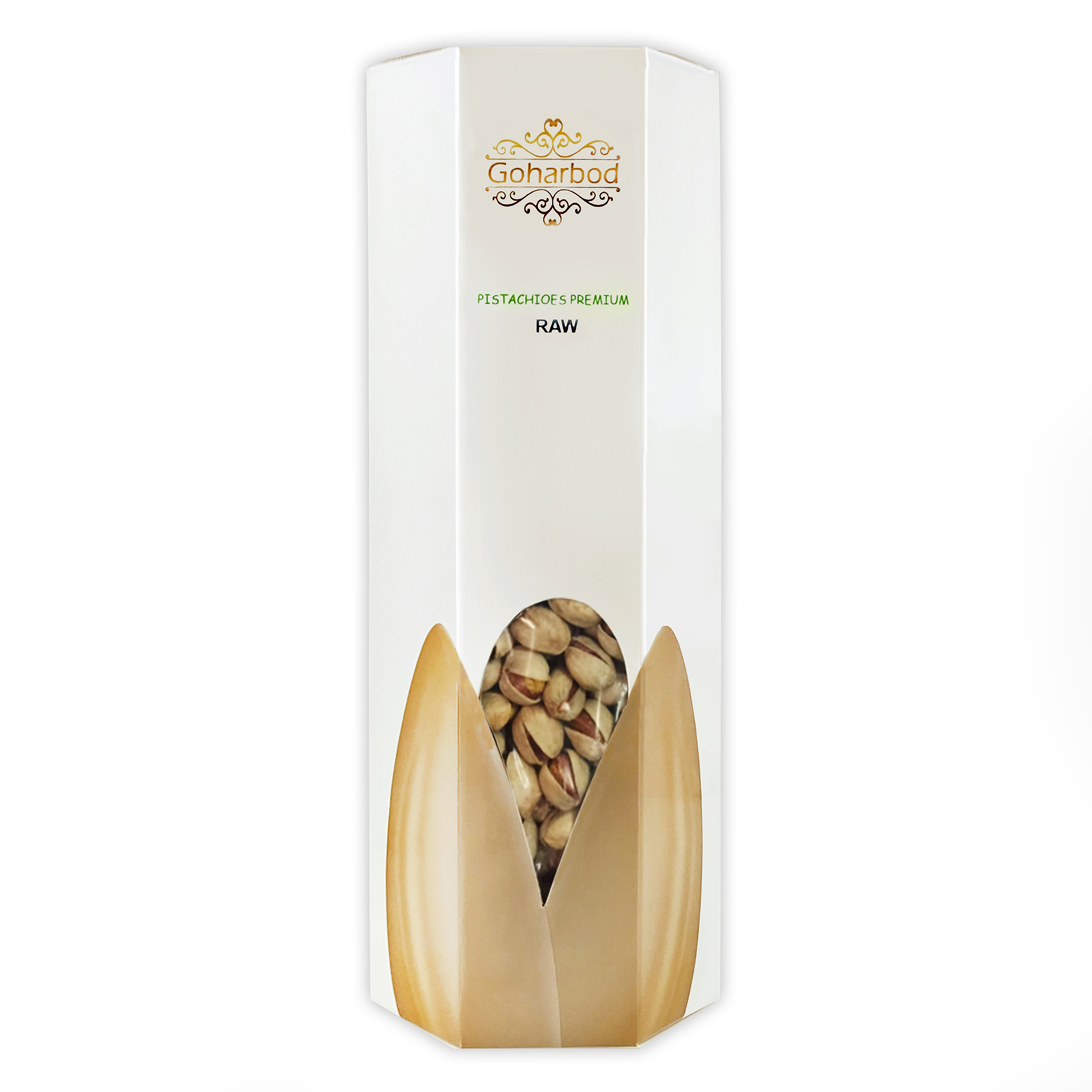 پسته فندقی خام گهربد - 250 گرم