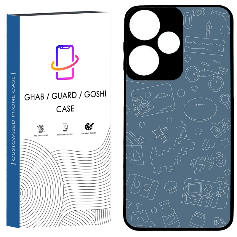 کاور قاب گارد گوشی طرح پسرانه کد 54 - TPU مناسب برای گوشی موبایل  شیائومی  Redmi 13