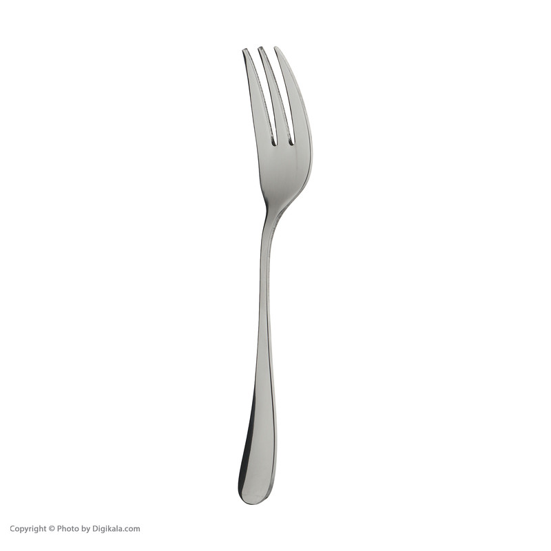 چنگال میوه خوری صنایع استیل ایران مدل پارما مجموعه شش عددی