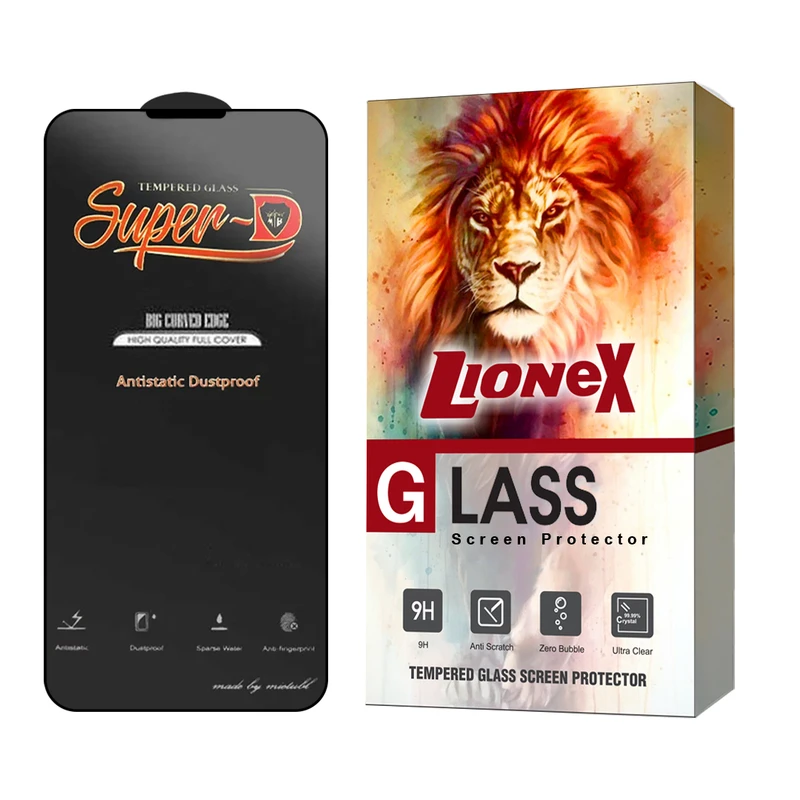 محافظ صفحه نمایش آنتی استاتیک لایونکس مدل SHINGENL مناسب برای گوشی موبایل اپل iPhone 13 Pro / 13 / 14