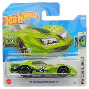 ماکت ماشین هات ویلز مدل 76 GREENWOOD CORVETTE