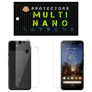 Multi Nano X-SFT Screen Protector For Google Pixel 3A with back skin