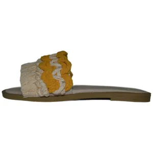 صندل زنانه مدل مکرومه بافی کد 09