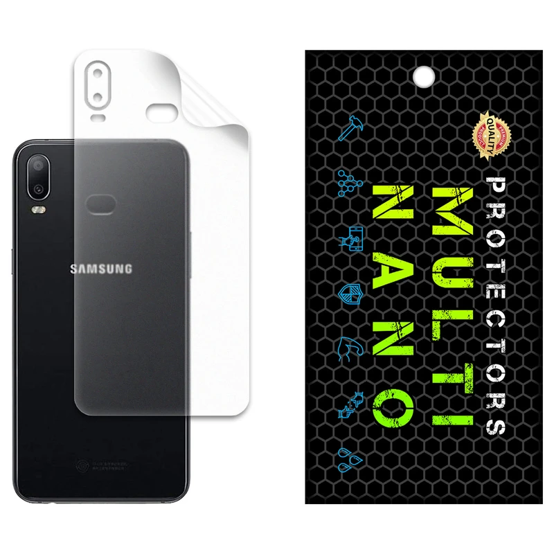 محافظ پشت گوشی مات نانو هیدروژل مولتی نانو مدل X-F1B مناسب برای گوشی موبایل سامسونگ Galaxy A6S