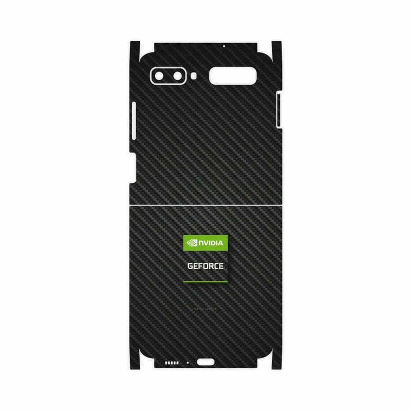 برچسب پوششی ماهوت مدل Nvidia-Brand-FullSkin مناسب برای گوشی موبایل سامسونگ Galaxy Z Flip