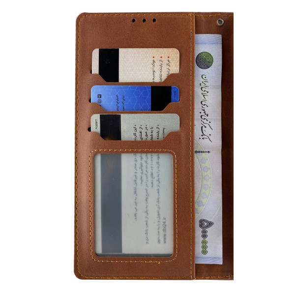 کیف کلاسوری مدل چرمی مناسب برای گوشی موبایل سامسونگ Galaxy A34 / A34 5G