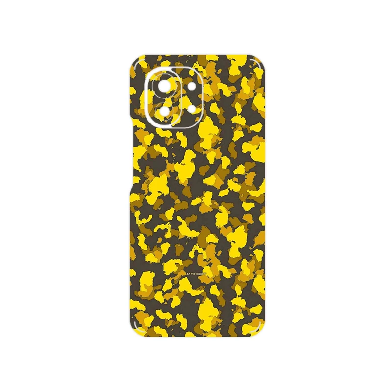 برچسب پوششی ماهوت مدل Yellow Infantry Army مناسب برای گوشی موبایل شیائومی Mi 11 5G