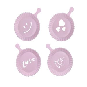 نقد و بررسی شابلون قهوه تاپ استار کد 101 مجموعه 4 عددی توسط خریداران