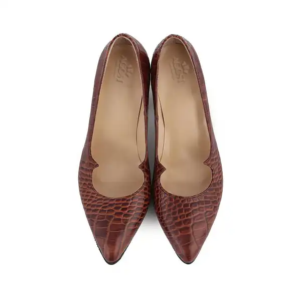 کفش زنانه آگوست مدل چرم طبیعی HN 110023