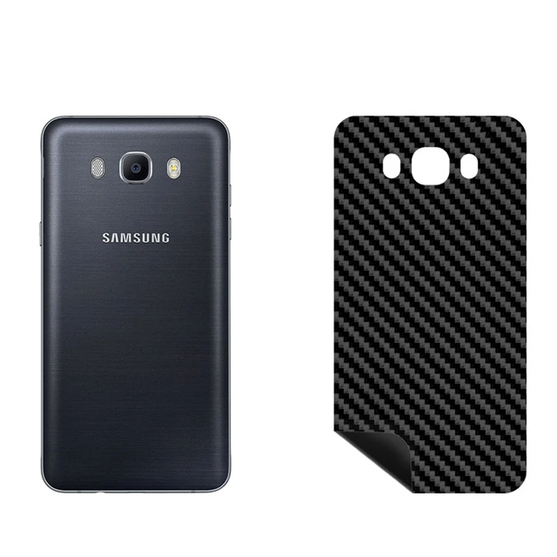 برچسب پوششی بستور مدل BT-Fiber طرح فیبر کربن مناسب برای گوشی موبایل سامسونگ Galaxy J7 2016