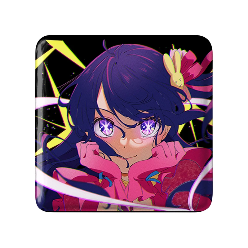 مگنت خندالو طرح آی انیمه اوشی نو کو مدل مربعی کد 31217