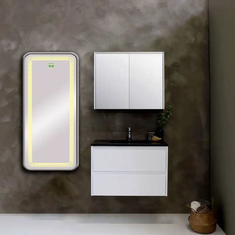 آینه سرویس بهداشتی گلسموند مدل آرایشی کد VLB111sm