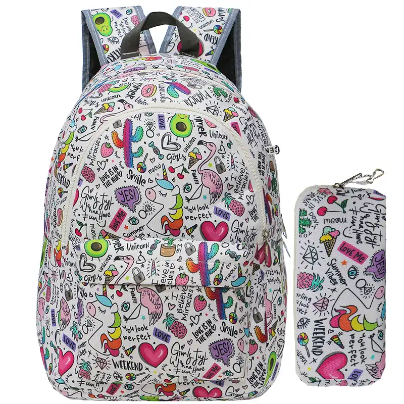 کوله پشتی مدل SBK-4589 به همراه جامدادی