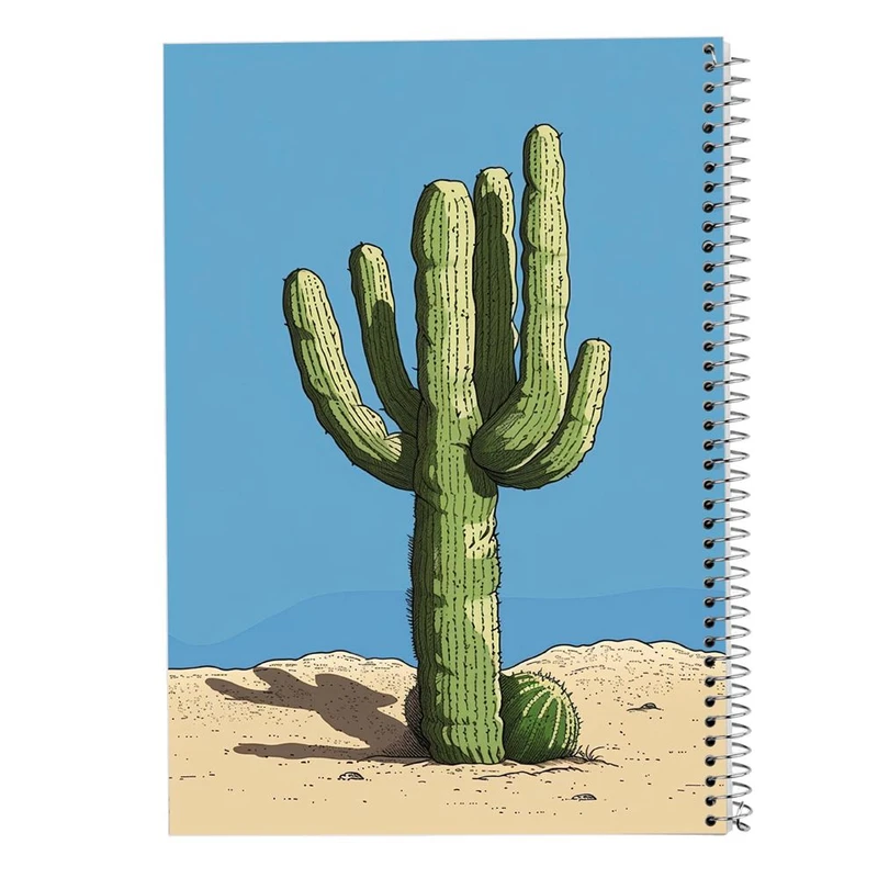 دفتر شطرنجی 50 برگ مدوپد طرح کویر کد DF16658