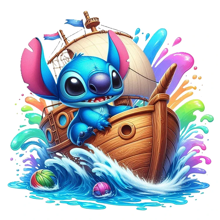 استیکر پارچه و لباس پاد آفرین مدل استیچ کد S699