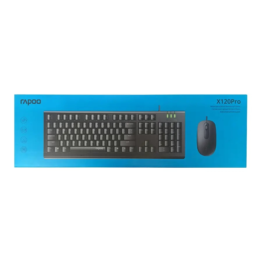 کیبورد و ماوس رپو مدل X-120 PRO