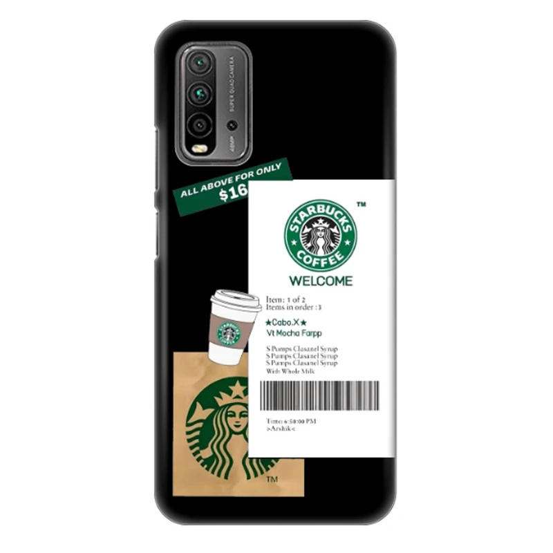کاور طرح قهوه کد DIMO-071 مناسب برای گوشی موبایل شیائومی redmi 9T / note 9 4g / 9 power