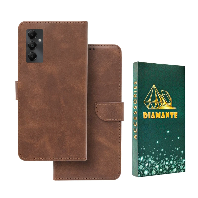 کیف کلاسوری دیامانته مدل Bors Gn مناسب برای گوشی موبایل سامسونگ Galaxy A05s 