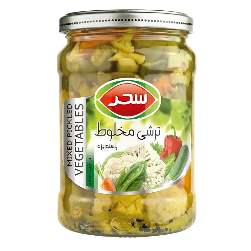 ترشی مخلوط سحر - ۶۴۰ گرم