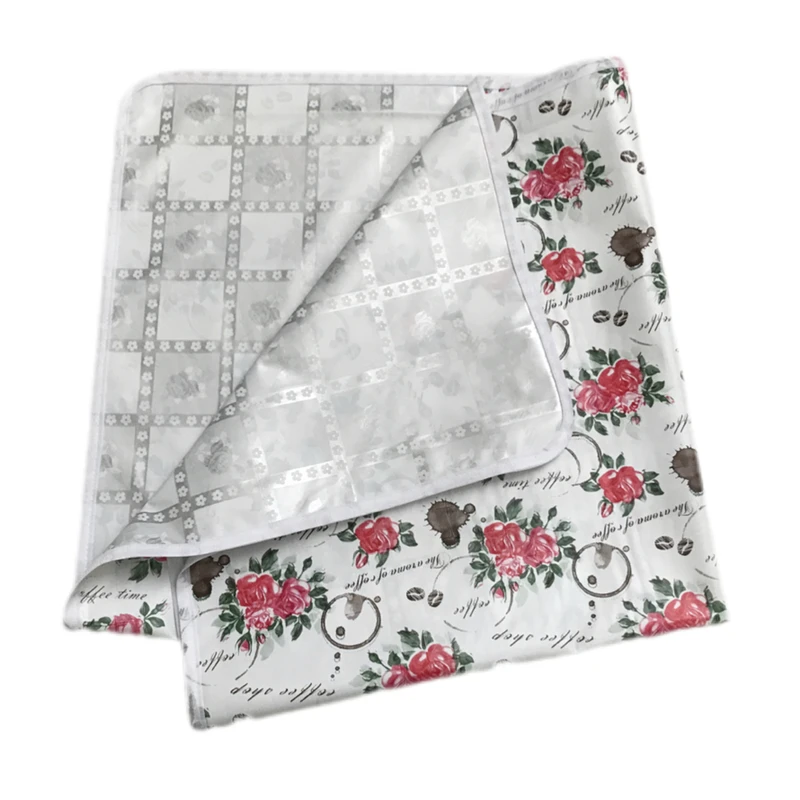 سفره 6 نفره مدل آوا طرح 2 رو کد 07 سایز 150×100 سانتی متر
