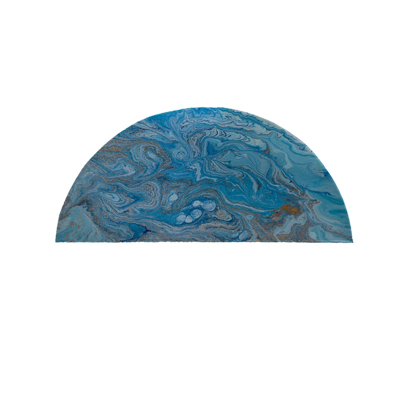 پادری مدل نیم دایره طرح ابروبادی کد 9240 سایز 90×45 سانتی متر