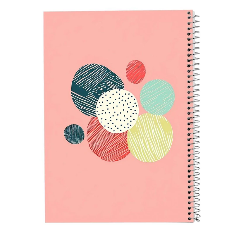 دفتر شطرنجی 50 برگ مدوپد طرح اشکال فانتزی کد DF16104