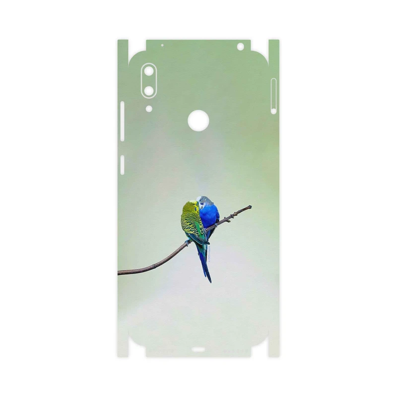برچسب پوششی ماهوت مدل Lovebird-FullSkin مناسب برای گوشی موبایل هوآوی Y7 Prime 2019