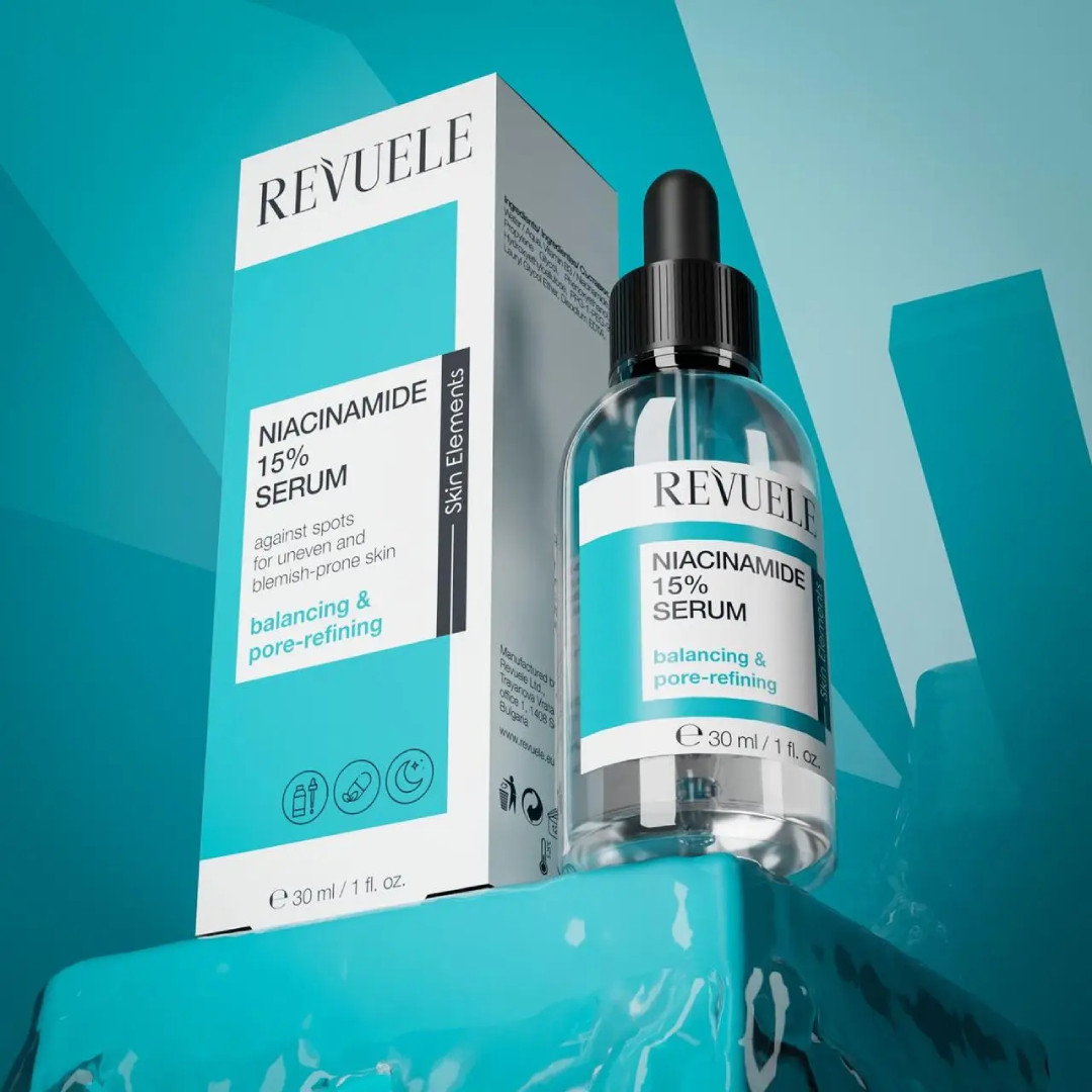 سرم پوست رووئله مدل Niacinamide 15% حجم 30 میلی لیتر سرم پوست رووئله مدل Niacinamide 15% حجم 30 میلی لیتر
