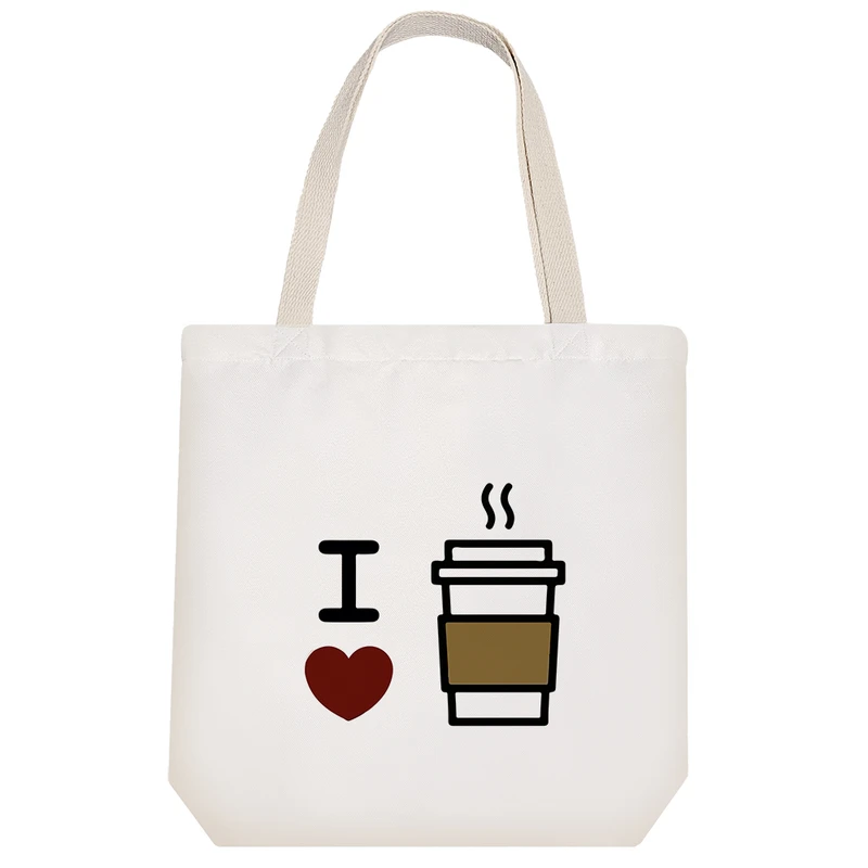 ساک خرید خندالو مدل دوست دار قهوه کد 10467