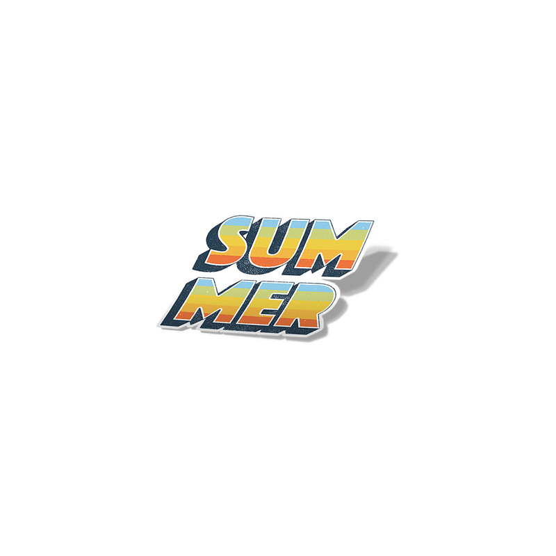 استیکر تزئینی موبایل و تبلت لولو مدل تابستون SUMMER کد 356