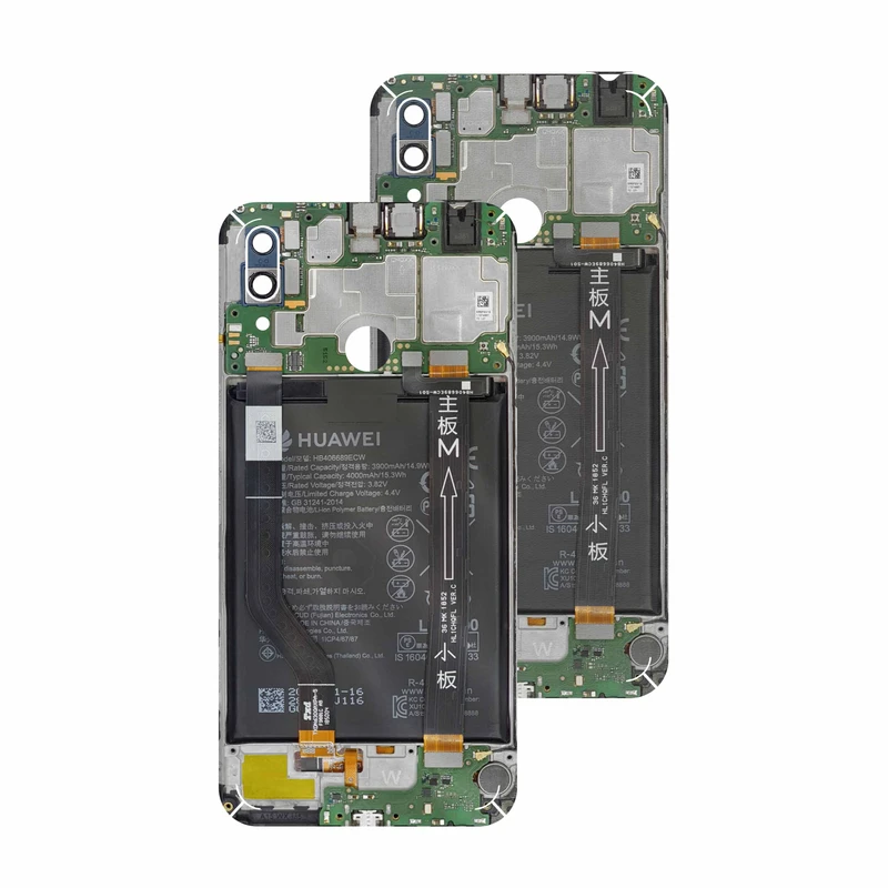 برچسب پوششی ماهوت مدل Underskin VIVID مناسب برای گوشی موبایل هوآوی Y7 Prime 2019 بسته دو عددی