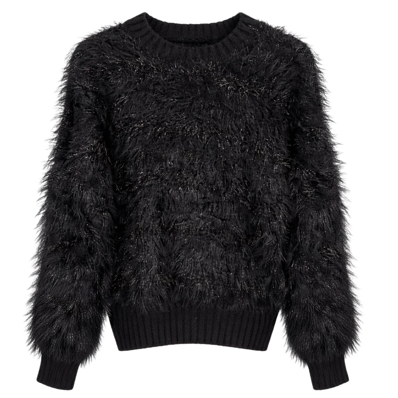 پلیور یقه گرد زنانه مدل MND1997