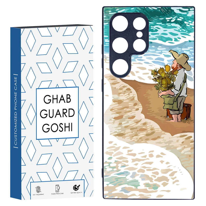 کاور قاب گارد گوشی طرح مردانه کد TPU-055 مناسب برای گوشی موبایل سامسونگ Galaxy S24 ULTRA