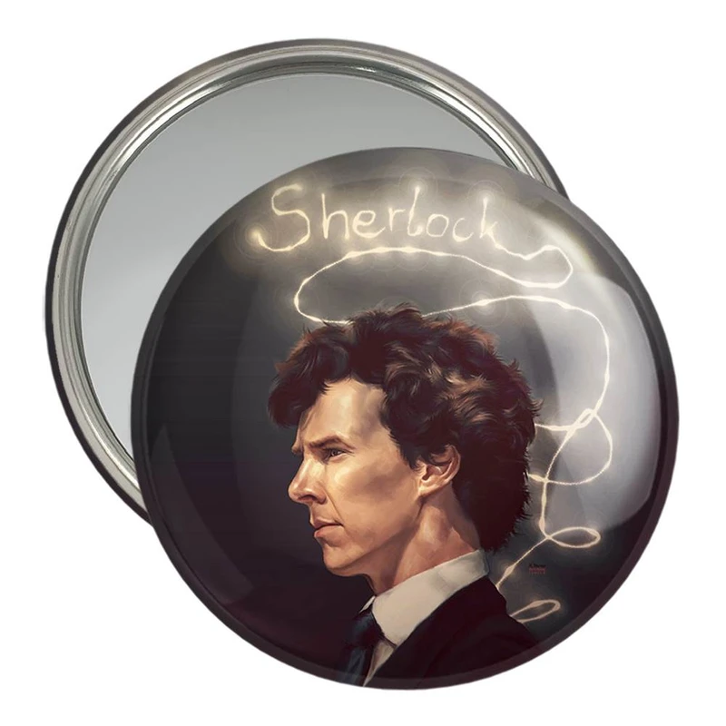 آینه جیبی خندالو مدل شرلوک هولمز Sherlock Holmes  کد 10163