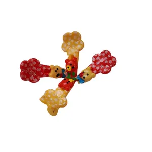 گیره مو دخترانه مدل  انبری عروسکی بسته 4 عددی