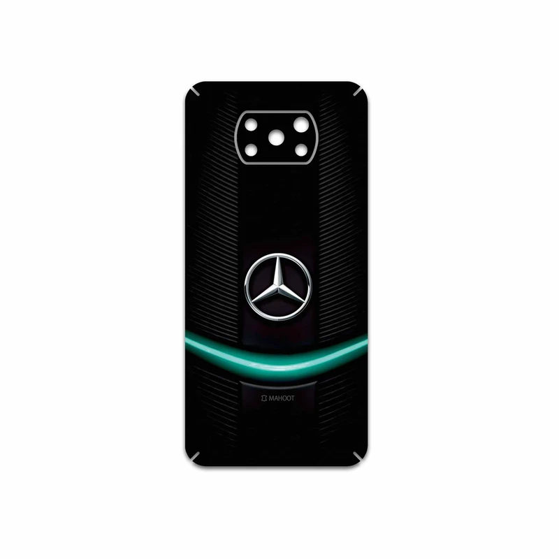 برچسب پوششی ماهوت مدل Mercedes-Benz مناسب برای گوشی موبایل شیائومی Poco X3 Pro