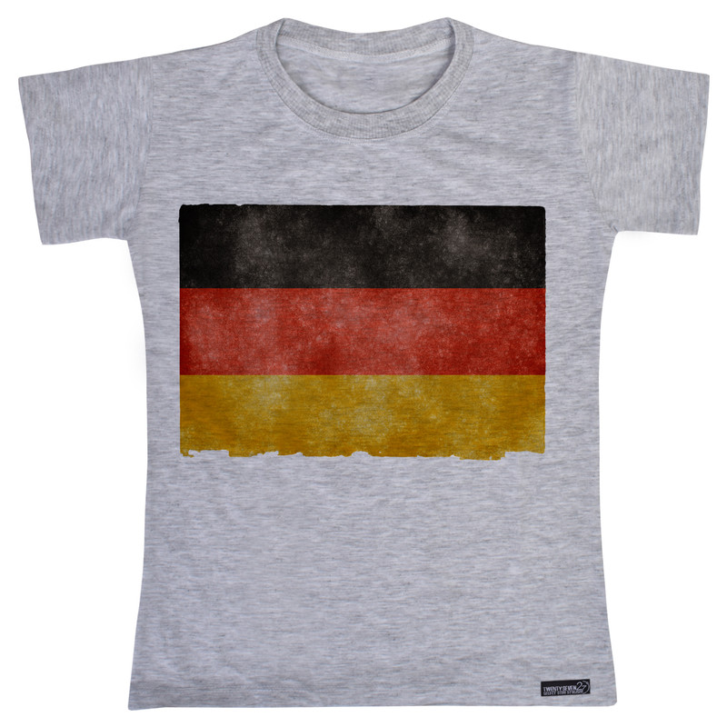 تی شرت آستین کوتاه دخترانه 27 مدل Germany کد MH716