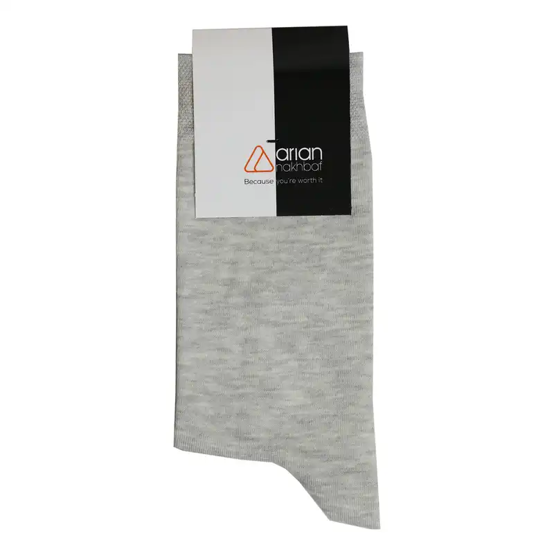 جوراب مردانه آریان نخ باف مدل سا1 مجموعه 4 عددی