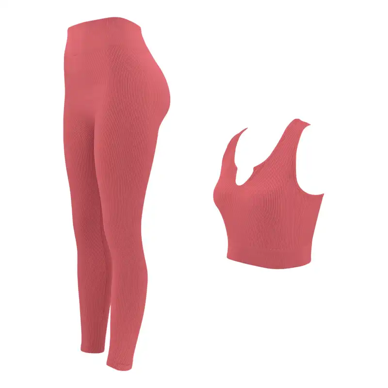 ست نیم تنه و لگینگ ورزشی زنانه مدل راما کد 1333