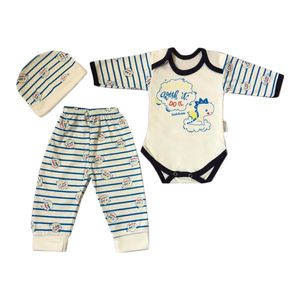 نقد و بررسی ست 3 تکه لباس نوزادی کد 001 توسط خریداران