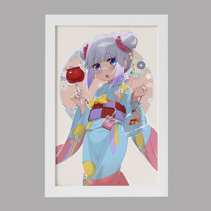 تابلو خندالو مدل کانا انیمه اژدهای خدمتکار کوبایاشی کد 36282