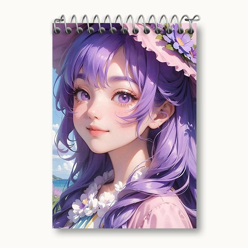 دفتر یادداشت 50 برگ خندالو طرح دخترانه کد N2106