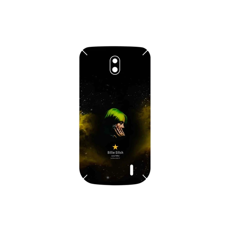 برچسب پوششی ماهوت مدل Billie Eilish مناسب برای گوشی موبایل نوکیا 1