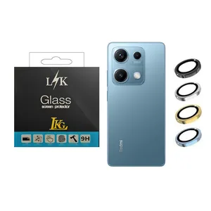 محافظ لنز دوربین ال کا جی مدل رینگی مناسب برای گوشی موبایل شیائومی Redmi Note 14S