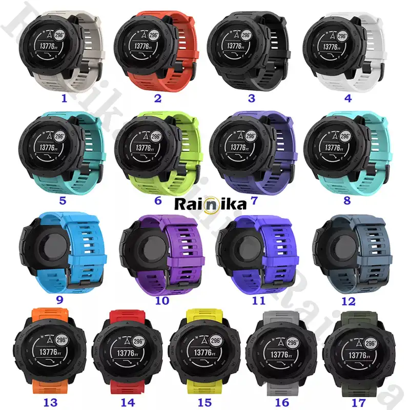 بند رینیکا مدل instinct مناسب برای ساعت هوشمند گارمین instinct