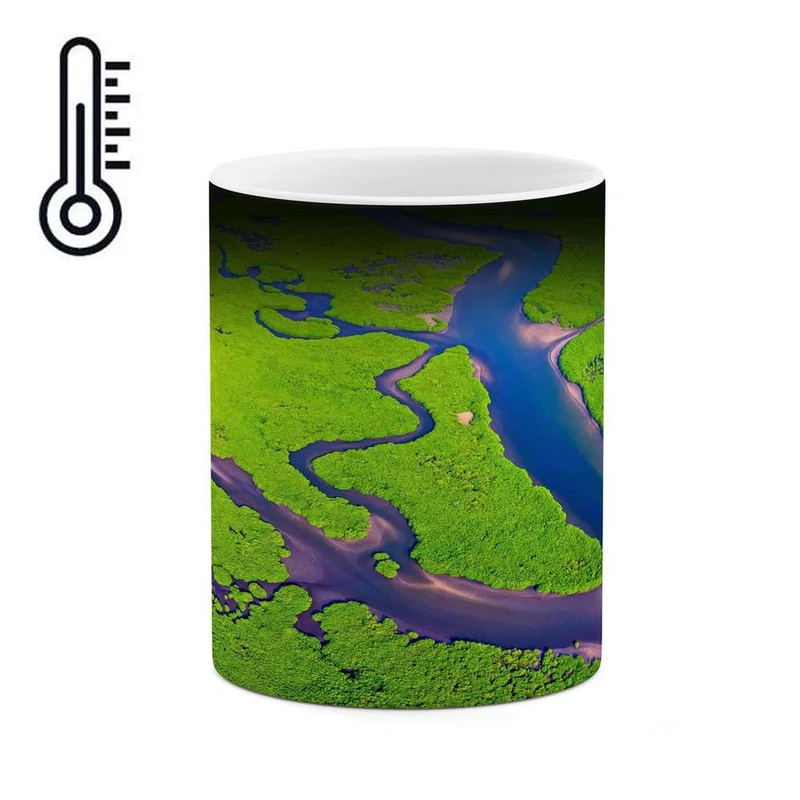 ماگ حرارتی کاکتی مدل منظره کد mgh16639